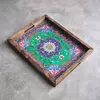 Aberto Design Poslužavnik REF023 48 x 38 x 4 cm, Šareni