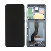 Samsung Galaxy S20 G980F - LCD zaslon + steklo na dotik + okvir (Cosmic Gray) - GH82-22131A, GH82-22123A, GH82-31433A Genuine Service Pack