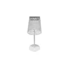 LED solarna stona lampa LUVETRA LED/1xAA 4000K IP44 200 mAh bela