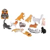 Teddies Pet farm plastika 5-8cm pes, mačka