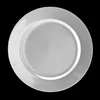 CHOMIK KROGAST PODTANJIR 33 x 33 x 2 CM SREBRN bal=6 ks *8526
