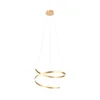 Redo 01-4014 - LED prigušiva luster na sajli SCROLL LED/38W/230V zlatna