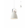 Redo 01-1311 - Luster na sajli ARNE 1xE27/42W/230V bela