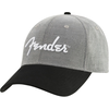 Fender Hipster Dad Hat Gray and Black