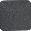 Villeroy & Boch Manufacture Rock ploščat krožnik 32,5x32,5 cm, črn