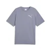 PUMA Essentials Elevated Cat Logo Relaxed Tee Men, Puma, Gray Sky, L
