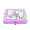 Alltoys Set skrivnih pisem, škatla za nakit enorogi