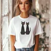 Camiseta Majica sa štampanim printom Cam 308, Ženska, Bela