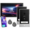 EZVIZ pametni domači domofon HP7 Komplet za 2 vhoda/ Wi-Fi/ 2048 x 1296/ 7-palčni zaslon na dotik/ 2x domofon/ IP65/ črna in srebrna