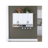 HANAH HOME Beli zidni ormar JE199 3812