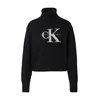 Calvin Klein Jeans CHENILLE MONOLOGO Črna