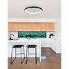 PERTINO PLAFONSKA SVJETILJKA LED 50W/2700K/3134lm/DIMM/IP20/CRNA