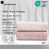 Matte Set peškira, 32x72cm, 2 komada, Roze-beli