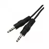 E-GREEN Kabl audio 3.5mm - 3.5mm M/M 1.2m crni