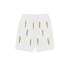 The Rad Black Kids Hlače Speed Bolt Shorts bela