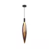 Luster na sajli NORDIC 1xG9/5W/230V crna/bakarna