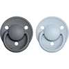 Bibs Tolažilna duda De Lux - Iron & Baby Blue