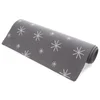 shumee Siv bombažni prt za mizo PETAL 130x32 cm
