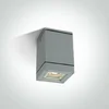 STROPNA SVJETILJKA 1xGU10/35W/230V/IP54 SIVA