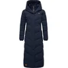 Ragwear Zimski plašč Natalka mornarska/rjava/bela