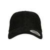 Low-profile corduroy cap Dad Cap black