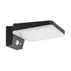 RABALUX Lasset Solarna zidna lampa, LED, IP54, 4.4W, 200lm, Crna