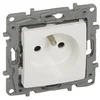 LEGRAND NILOE Enojna vtičnica z/brez 16 A 250 V z zaklopkami, bela 764527