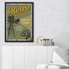 Wallity Uramljena slika Retro Movie 2, 40x55 cm