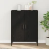 Kreveta Crni hrast 69,5 x 34 x 90 cm Konstruirano drvo