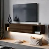 Hanah Home TV komoda Twist LED, 160 cm, orah