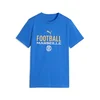PUMA Olympique de Marseille ftblCulture Tee Youth, Shop, Royal/White, 7-8Y