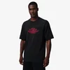 Majice Jordan Flight Essentials Mens Pocket T-Shirt Black/ University Red XL