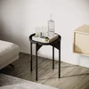 Hanah Home Klub sto Shb 44x57x44cm Crni
