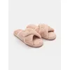 Sinsay - Papuče sa veštačkim krznom - pastelno roze