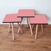 HANAH HOME Set 3 stočića 3Shp241 Red