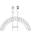 BASEUS Opleten kabel za iPhone Explorer Series USB – Lightning 2,4 A, 2 m, bel