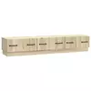 TV ormar Hrast sonoma 147 x 34,5 x 27 cm Konstruirano drvo