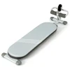 Northix Modra zložljiva vadbena klop 3 koti PVC 150 kg 120-137 cm