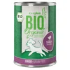 zooplus Bio Junior puran s korenjem - 6x400 g