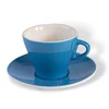 ClubHouse skodelica in krožnik Gardenia 170 ml modra