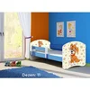 Deciji krevet ACMA II 160x80 + dusek 6 cm BLUE11