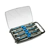 HOEGERT HT1S270 Set preciznih izvijačev, 7-delni: Ravni 1.5/2x50mm, PH00/PH0x50mm, Torx T5/T6/T7x50mm