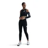 Nike W NK FAST DF MR 7/8 TGT SW, ženske 7/8 hlače, crna HV8555