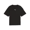 PUMA Essentials Boxy Tee Youth, Age, Black, 4-5Y