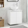 Umivaonik s policom Bijela 49,5 x 35 x 63 cm Konstruirano drvo
