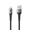 SUPERIOR USB data kabal SU-K104 , Fast, 12W, 2.4A, USB A na Lightning , 1m, Crni