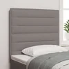 vidaXL vidaXL vzglavje Taupe Tkanina 80 cm Pravokotno Moderen Prešito, (22103259)