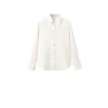 MANGO Bluza IDEALE kremna