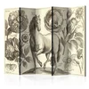 artgeist Paravan Horse I, 5-Delni, Dvostranski