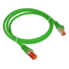 Patch kabel S/FTP kat 6A LSOH 5,0 m zelen ALANTEC